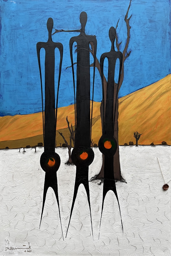 THE THREE