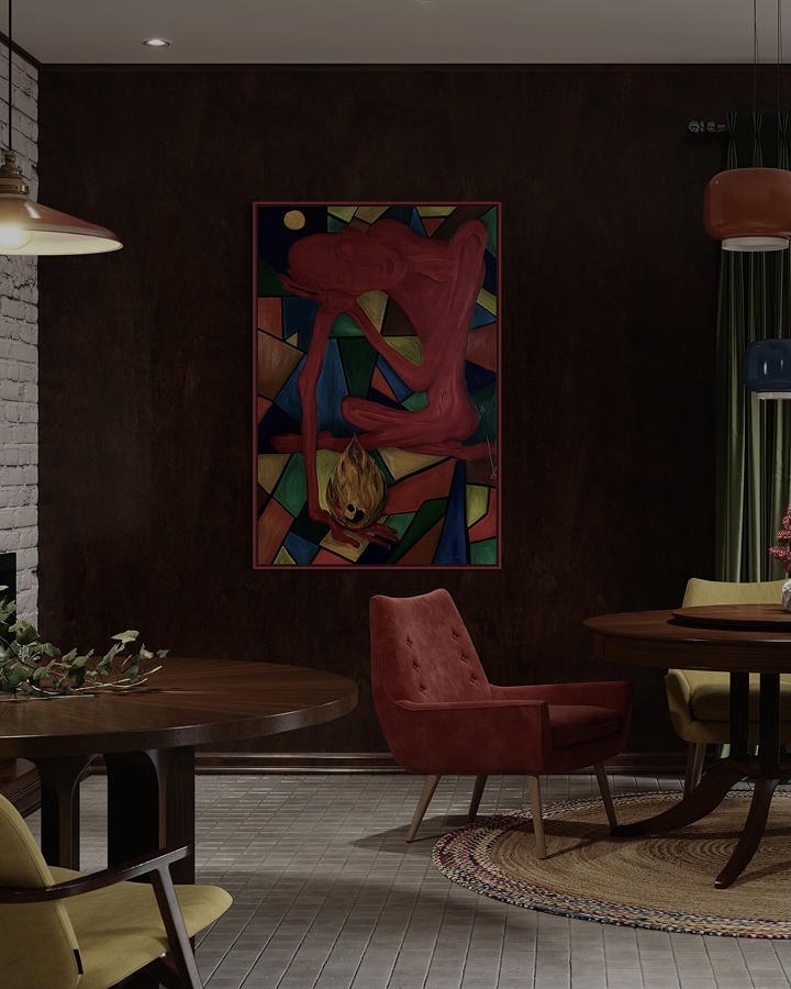 FIGURE IN RED